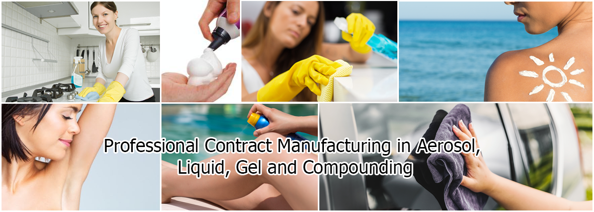Professiomal Contract Manufacturing in Aerosol